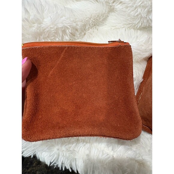 Vintage Ambassador Design Womens Brown Clutch Organizer w/ Removable Pouch - Picture 4 of 11